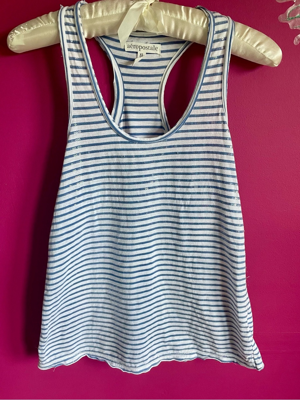 Aeropostale*Striped Racerback Tank